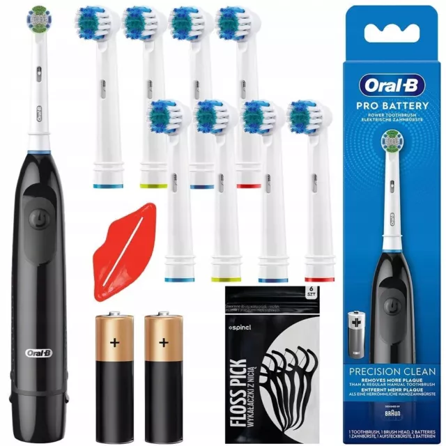 Oral-B DB5 Pro Juego de cepillos de dientes eléctricos inalámbricos Negro