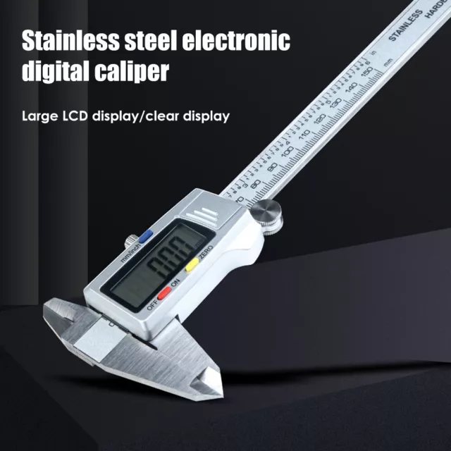 NEW Stainless Steel 150mm Digital Caliper Vernier LCD Gauge Micrometer Measuring