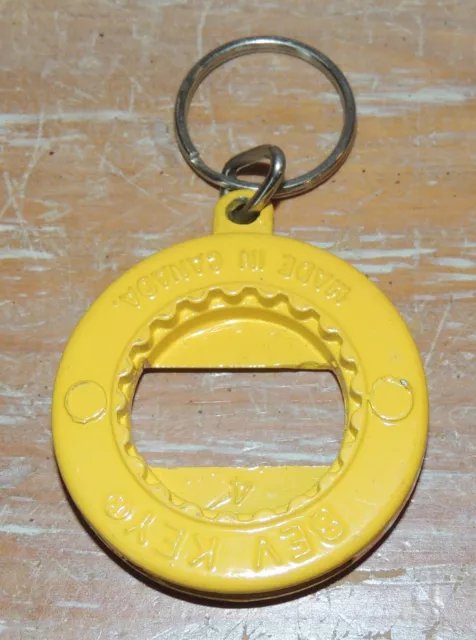 NEW VINTAGE 90'S  RAMS BEV KEY 3 in 1 CAN BOTTLE TWIST OPENER KEYCHAIN 2