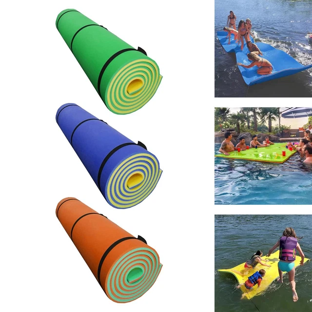 Mobilier Camping,Piscine gonflable en PVC, rangée flottante pliable Mobilier Camping,Piscine gonflable en PVC, rangée flottante pliable