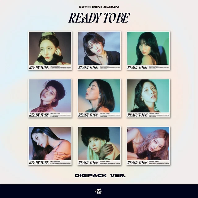 Mini Plan TWICE READY TO Be 12Th Mini Album Ver. - Photobook R, Folded Poster ...
