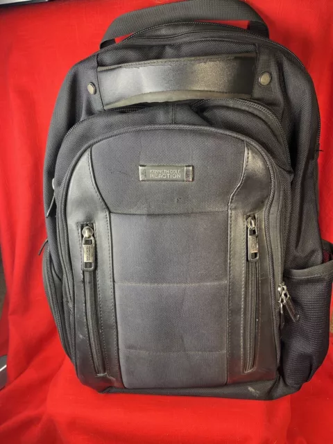 Kenneth Cole EZ Scan Travel Friendly Laptop Backpack Ballistic Nylon