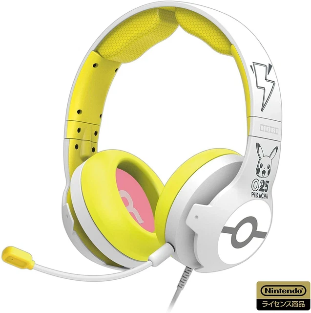 NEW HORI Nintendo Gaming Headset High Grade Pikachu POP for Nintendo Switch