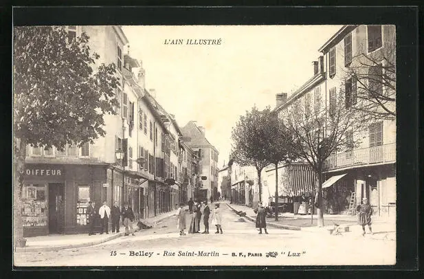 CPA Belley, Rue Saint-Martin