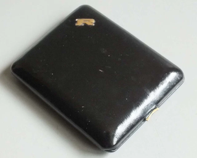 Étui Norfolk Vintage Cuir Marron Années 1920 – Attaché-case Ashton