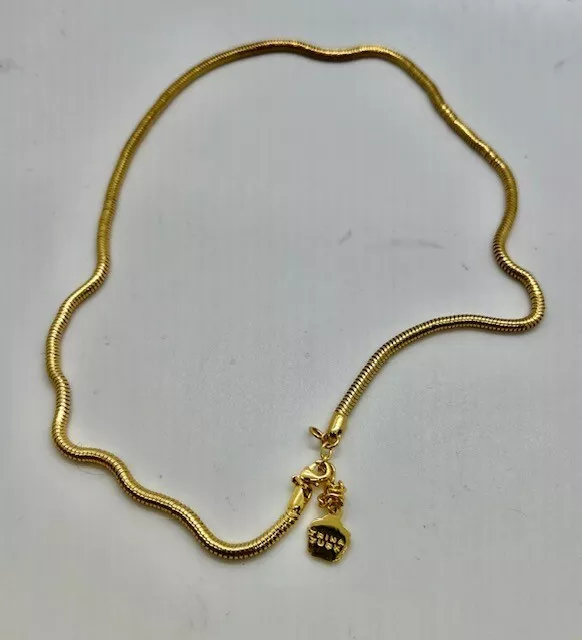 Trina Turk Gold Snake Chain Necklace