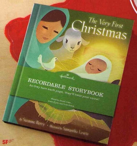 THE VERY FIRST CHRISTMAS HALLMARK RECORDABLE BOOK **Mint Condition**