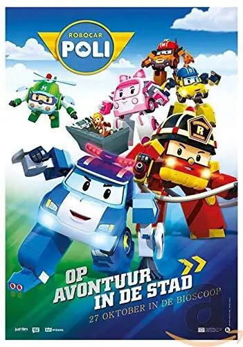 Robocar Poli - Op avontuur in de stad (DVD)