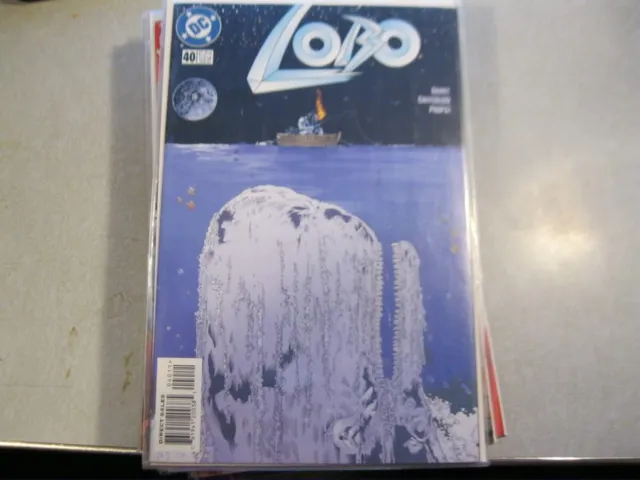 Lobo (2nd Series DC Comics) #40 written by ALAN GRANT & art by CARL CRITCHLOW
