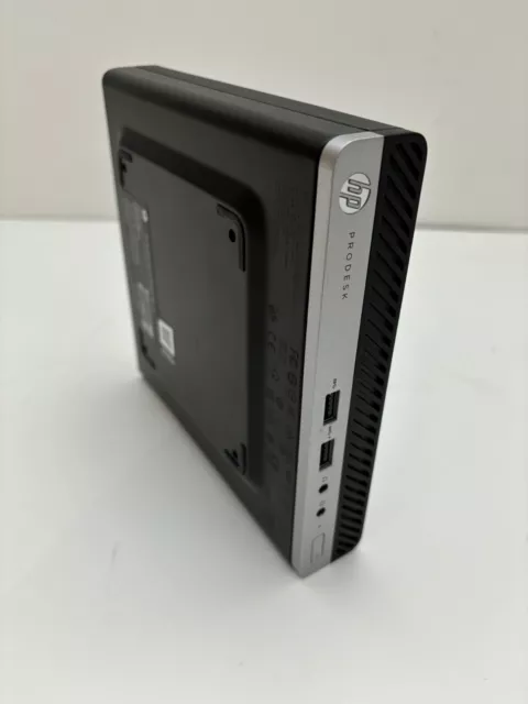 Pc de bureau HP Elitedesk  400 G4  Mini i3-8100 3.1Ghz 8Go NVme 256Go W11 Pro
