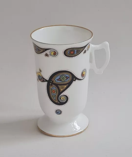 Irish Royal Tara Fine Bone China Book of Kells  Mug Celtic Ireland Letter C