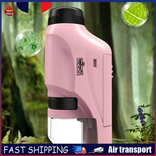 Microscope Portatif Enfant Avec Lumière LED - Petiscope, Mini