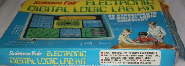 science fair digital logic lab experiments in computer  electronics vintage toy