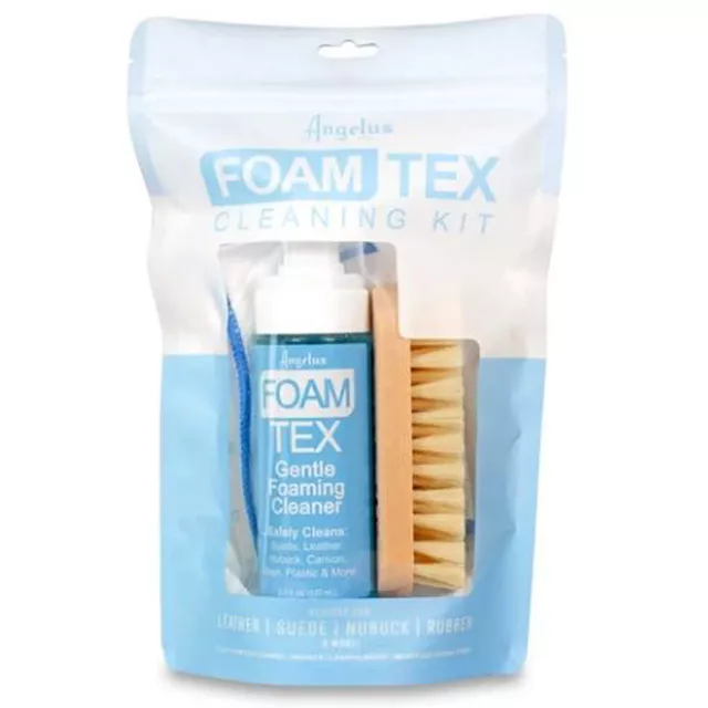 32AS Angelus Foam Tex Sneaker Cleaning Kit Cleaner 5 Oz.