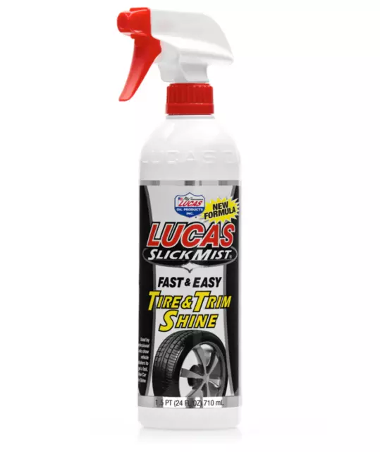 Lucas Slick Mist Tire & Trim Shine, 24 Oz.