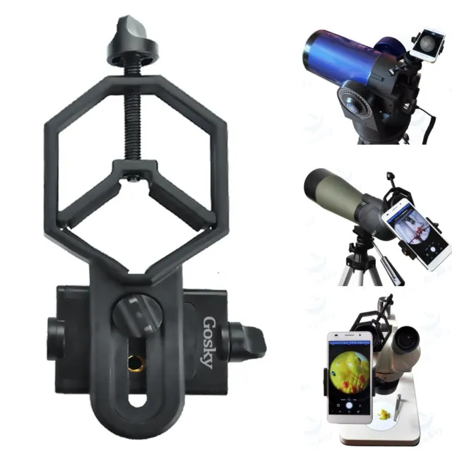 Gosky Universal Smartphone Adapter Mount for Spotting Scope Telescope Microscope