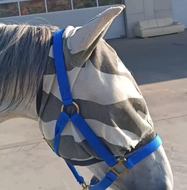 Bucas Buzz-off Fly Mask Fliegenmaske zebra Cob