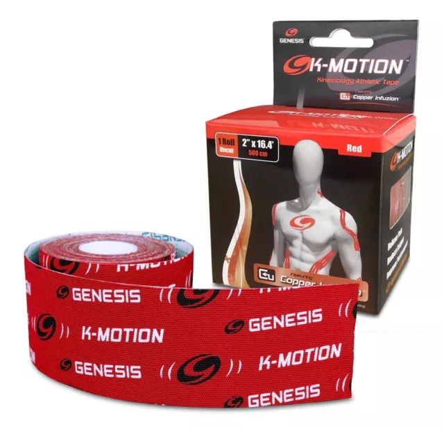 Genesis Bowling K-Motion Tape - Red - Free Shipping!