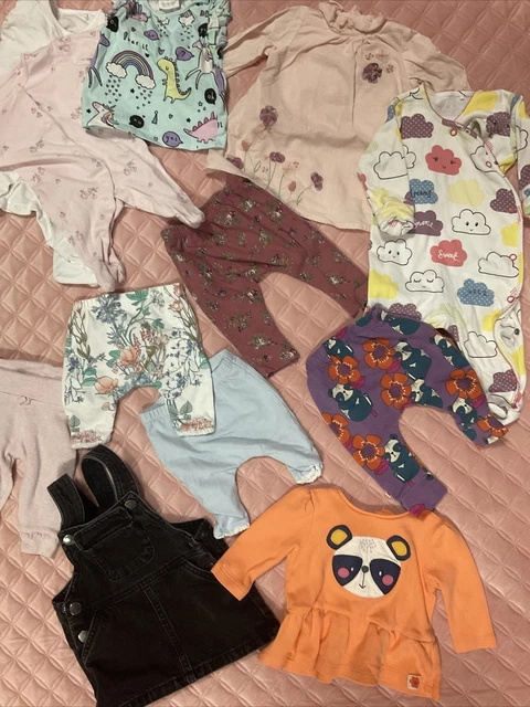 NEXT Baby Girls large clothes bundle size 0-3 Months