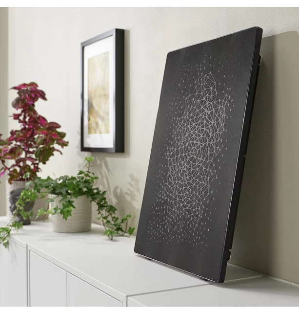 IKEA SYMFONISK PICTURE Frame With WiFi Speaker Black Music Sound £149.