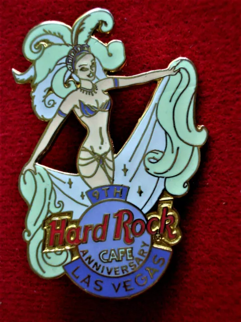 HRC Hard Rock Cafe Las Vegas 9th Anniversary Show Girl LE