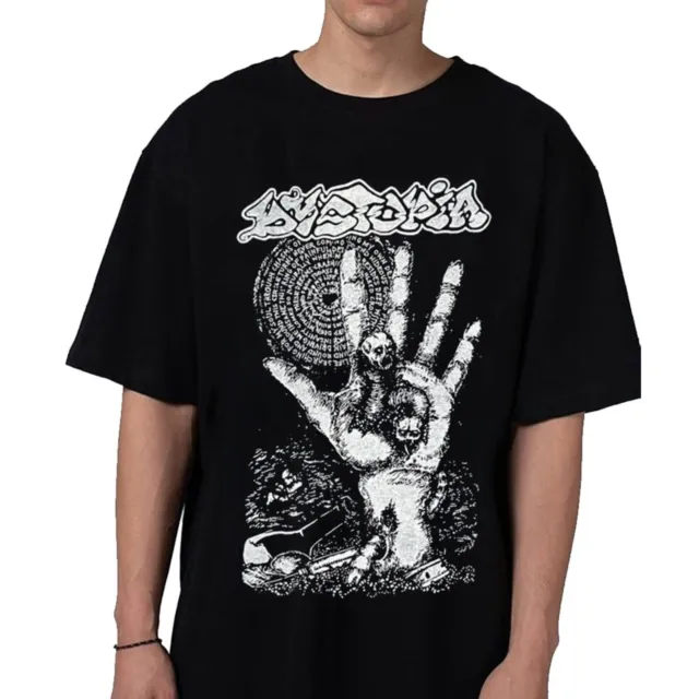Rare Dystopia album shirt  Hip Hop Men All Size T-Shirt QN255
