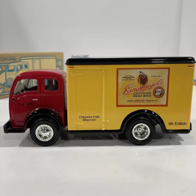 Leinenkugel Brewing Ertl Bank - 1949 Tilt-Cab Die Cast 9th Edition 1 Of 1250 2