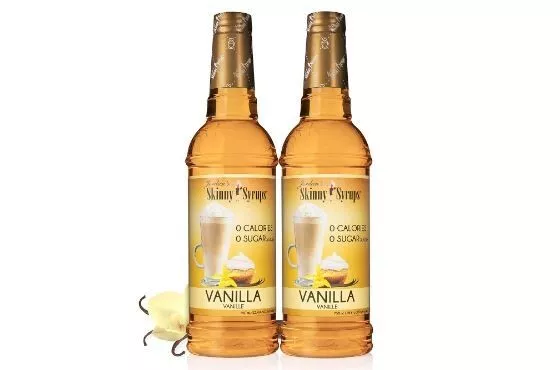 Jordan's Skinny Syrups, Sugar Free Flavoring Syrup, Vanilla, 25.4 Fl Oz (2 Pack)