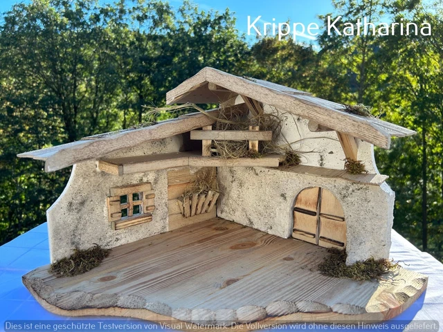 Presepe di Natale ""Caterina"" PRESEPE NUOVO rustico