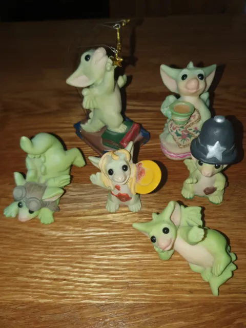 house clearance-whimsical world of pocket dragons X 6