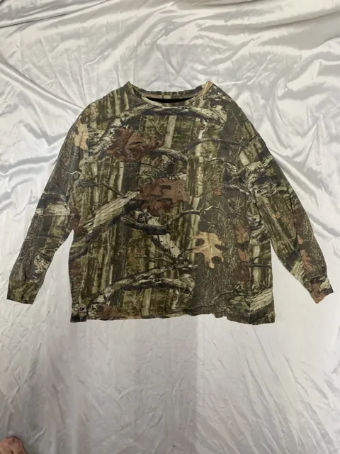 Mossy Oak Break-Up Infinity 3XL camouflage long sleeve shirt men's