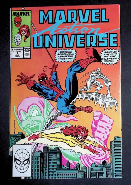 Marvel Action Universe #1 Marvel Comics Spider-Man & His Amazing Friends NM-