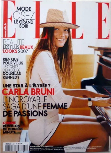French Elle 2007: Carla Bruni _ Eva Herzigova Glam's Star _ Kate Moss
