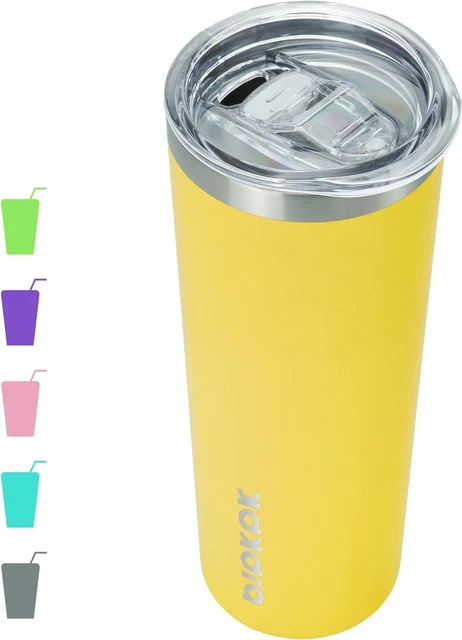 Slim Insulated Tumbler 20oz Stainless Double Wall Vacuum Cup Travel Coffee Mug