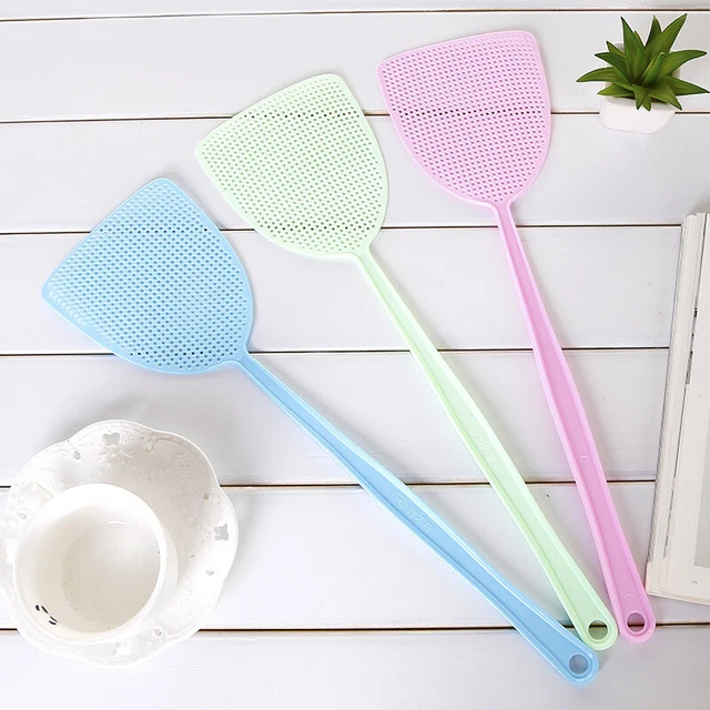 Flyswatter Fly Mosquito Swatters Plastic Pest Control Insect Killer Color Random