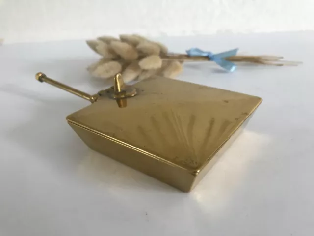 ★ Antique Empty Pocket, Brass Ashtray Collection Crumbs Vintage