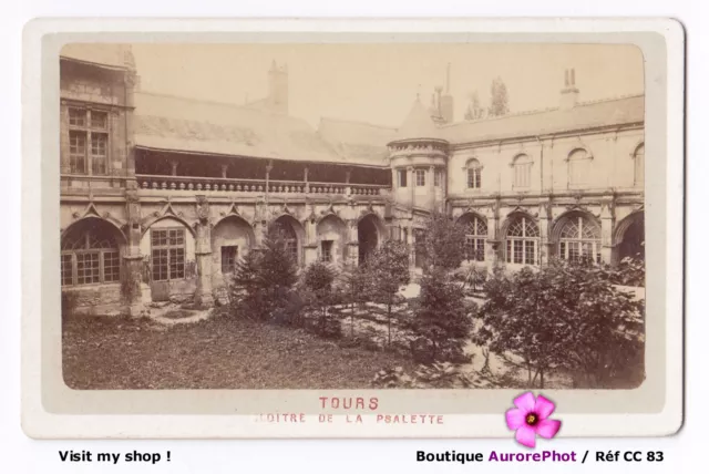 Tours, Le Cloître De La Psalette, Cathédrale Saint-Gatien, Cdv -Cc83