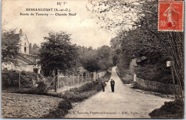95 BESSANCOURT - route de taverny - chemin neuf