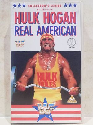 WWF HULK HOGAN Real American Wrestling Video Pal Vhs Tape Wwe Hasbro ...