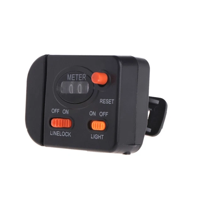 LIGNE COMPTEUR DE profondeur de pêche clip sur tige ligne de pêche