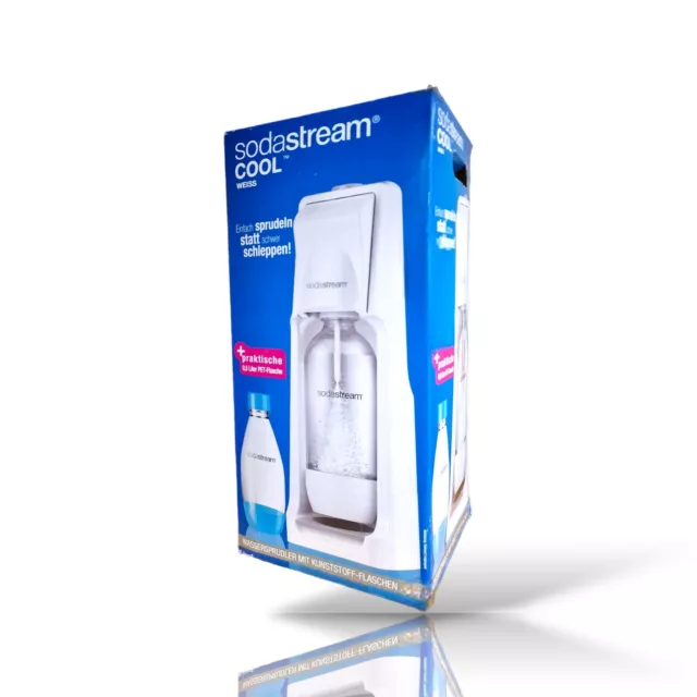 SodaStream Cool Wassersprudler  C100 Trinkwassersprudler weiß -CO2 Flasche NEU/