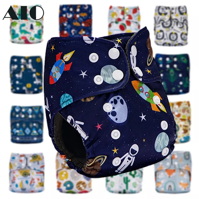 Washable Baby Cloth Diaper Eco-friendly Ecological Nappy Adjustable Infant