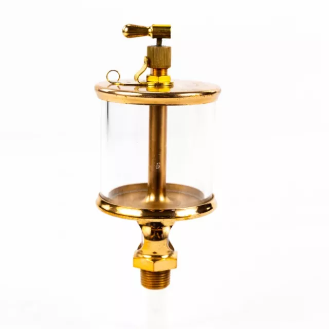 Lunkenheimer No. 5 FIG 1300 Sentinel Brass Drip Oiler