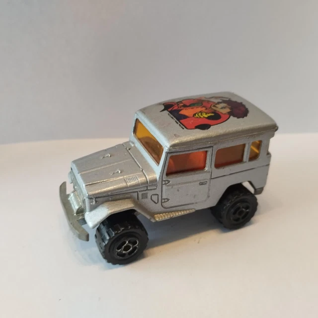 Miniature Majorette Série 200 - Jeep #268 Bronze Et Jaune - 1/60 - Blister Scellé