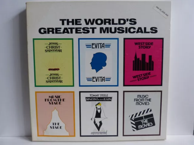 The World´s Greatest Musicals – 6 LP Box Set / LP IPC 2 von 1985