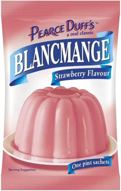 Pearce Duff's Strawberry Blancmange 35g (Pack of 12)