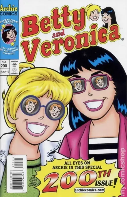 Betty and Veronica #200 VG+ 4.5 2004 Stock Image Low Grade