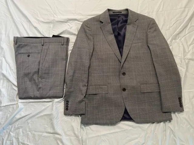 J.CREW Ludlow Essential Slim-fit Suit in Glen Plaid Stretch Four-Season Wool
