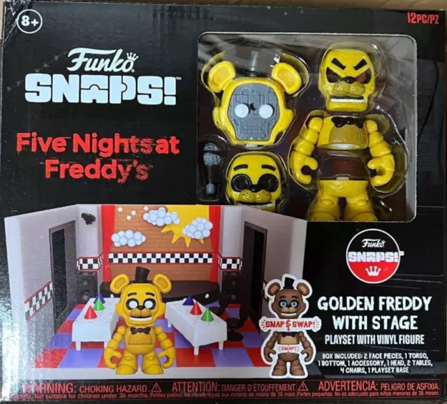 Funko Snaps! Five Nights at Freddy's Golden Freddy Vinyl Playset