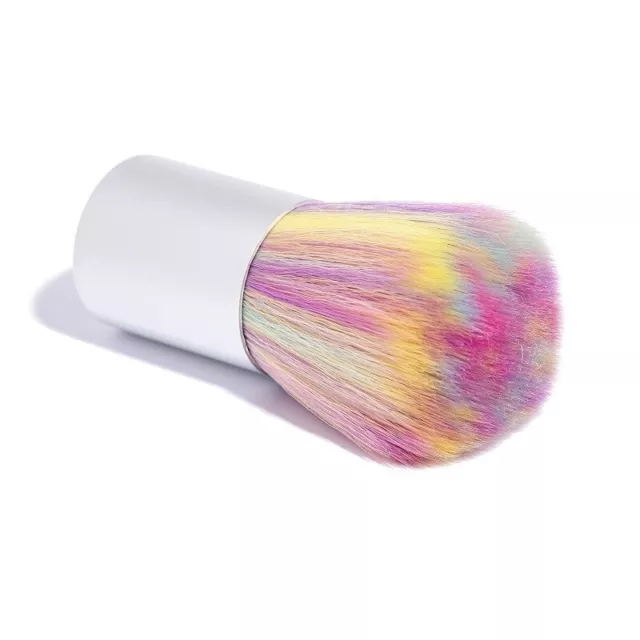 Ongle Nettoyage Brosse Arc-en-Ciel Doux Dépoussiéreur Manucure Pédicure Soin D